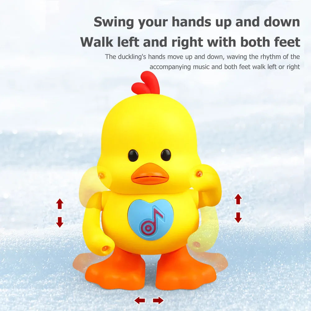 Cartoon Musical Electric Dancing Duck Toy Kids Children Girl Boy Infant Toddler Shower Gifts Children's Day Birthday Gift Toys