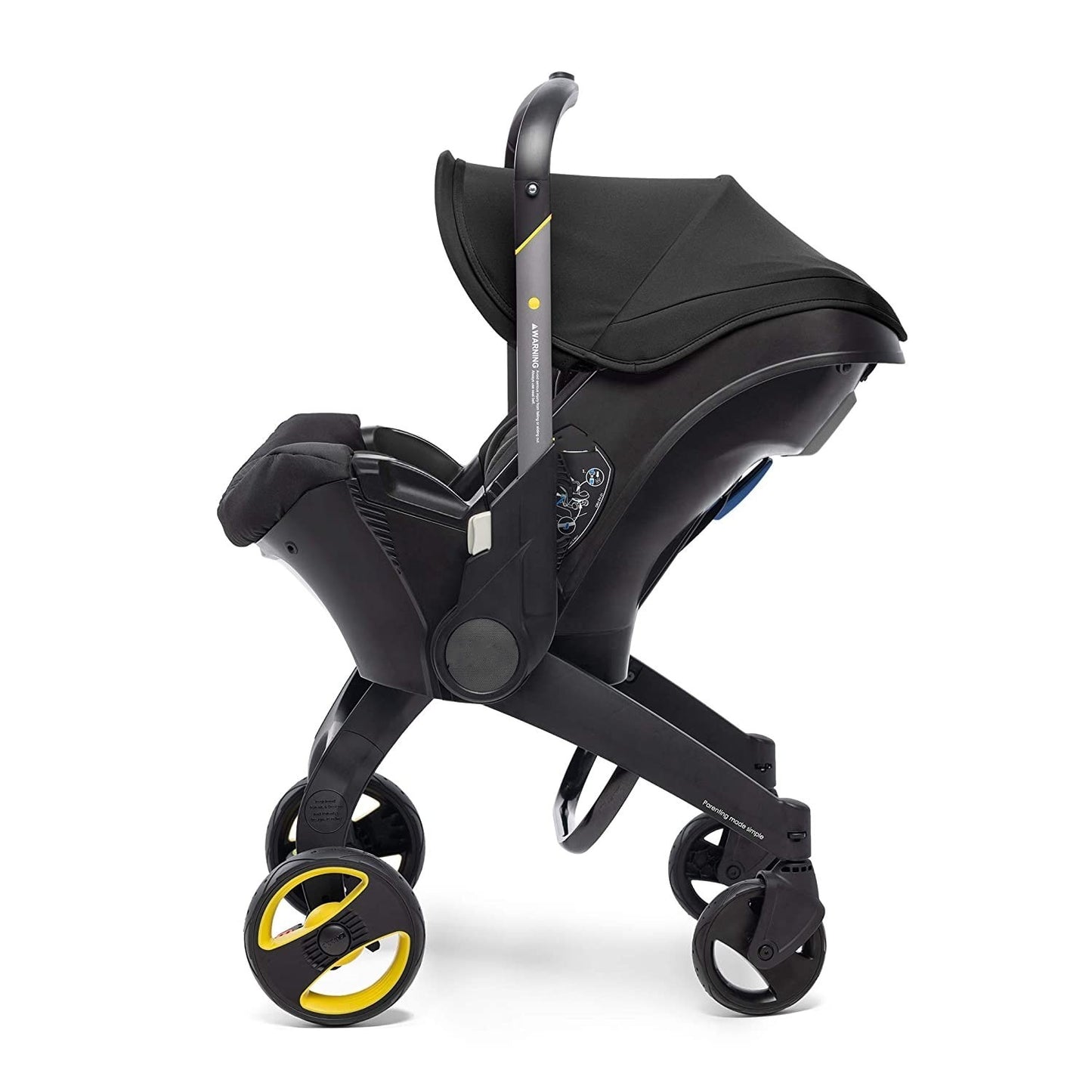 Newborn Stroller: S800 Foldable Stroller/Car Seat with Natural Rubber Wheels