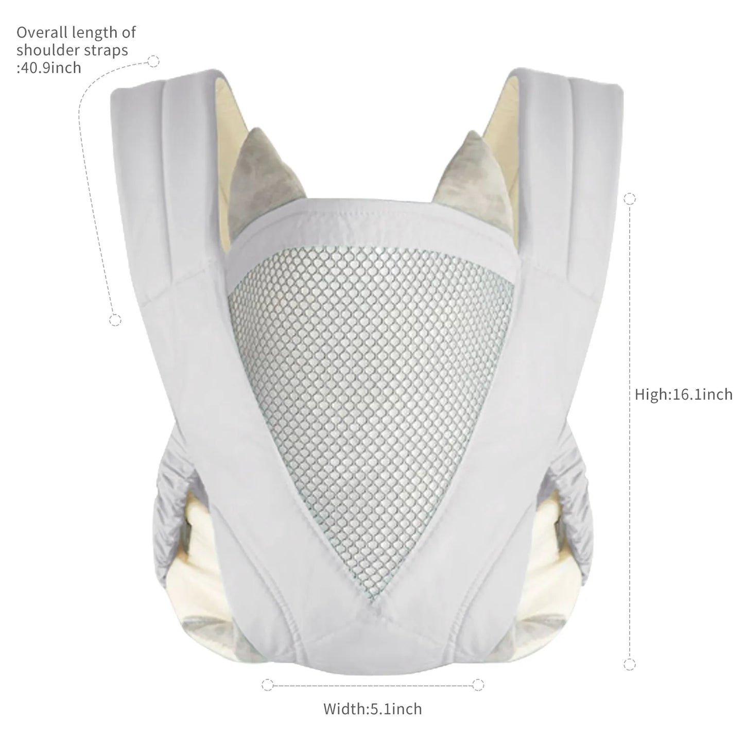 Multifunctional Baby Carrier Sling Wrap - Newborn Kangaroo Backpack, Toddler Outdoor Travel Accessories