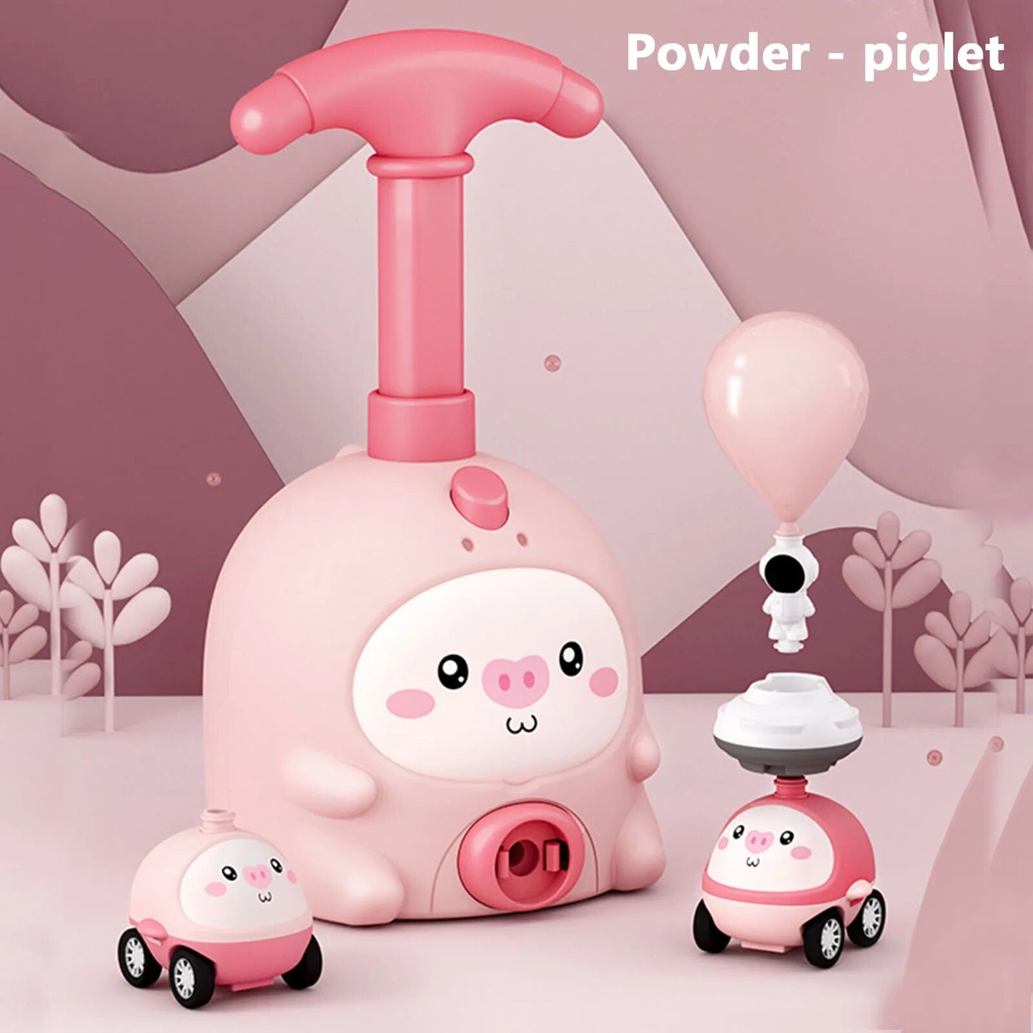 JOCESTYLE Power Balloon Car Toy: Eco-Friendly Fun for Kids