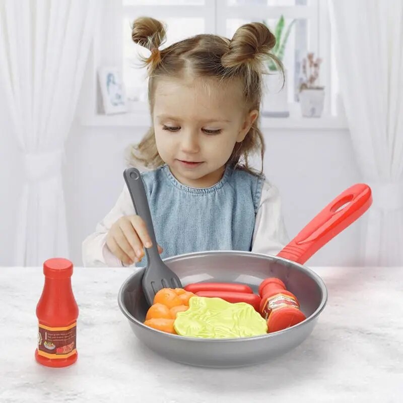 Premium Kitchen Toy Set: Rubber Material, Origin Mainland China