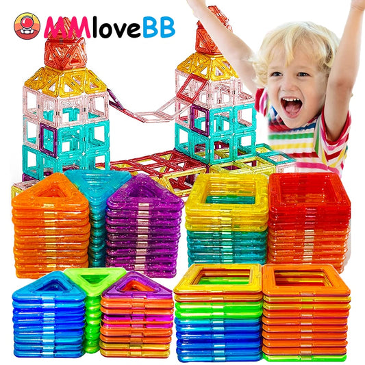 MMloveBB Magnetic Building Blocks - Creative Construction Toy for Kids