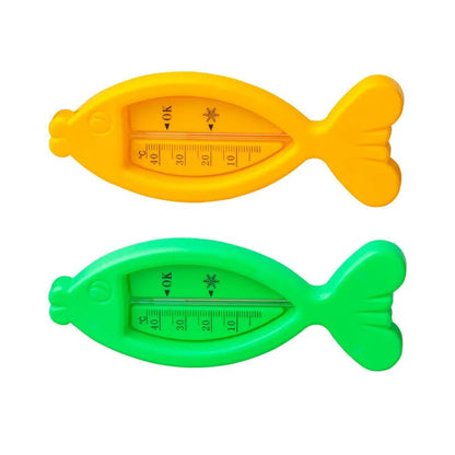 Cartoon Fish Baby Bath Thermometer - Fun & Safe Water Temperature Monitor