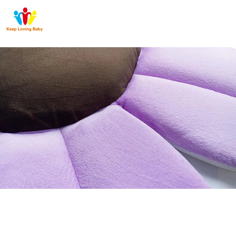 Baby Bath Tub Seat: Foldable Lotus Flower Design for Newborns with Soft Cushion Skin Pad