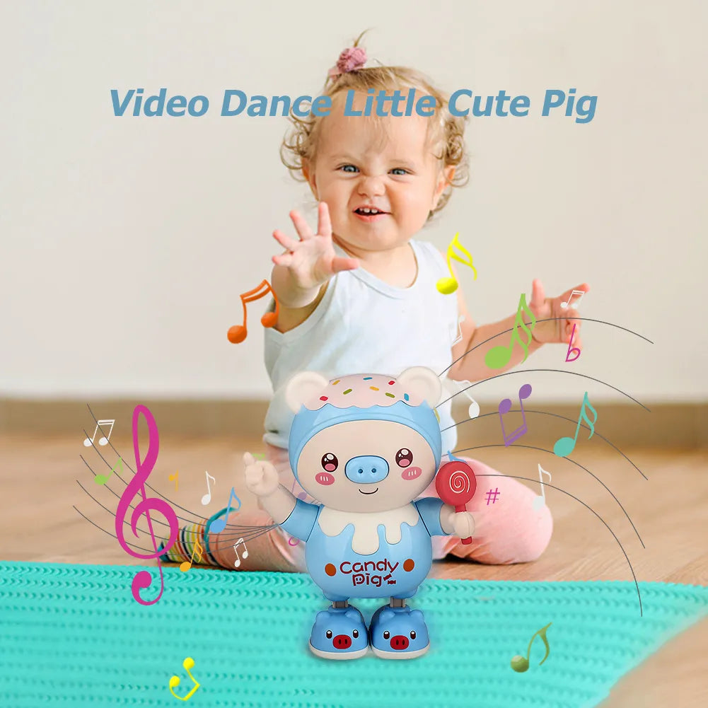 Dancing Robot Pig Toy for Ages 6-12 | Interactive Educational Fun
