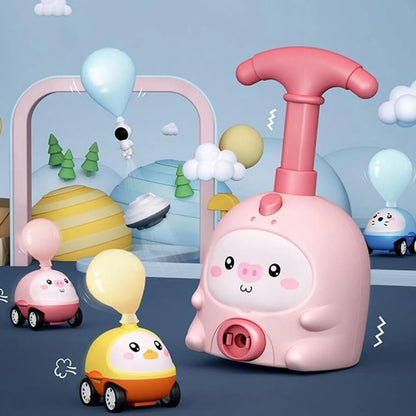 JOCESTYLE Power Balloon Car Toy: Eco-Friendly Fun for Kids