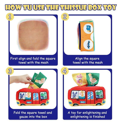Montessori Toys: Baby Montessori Boxes for Sensory Development (6-12 Months)