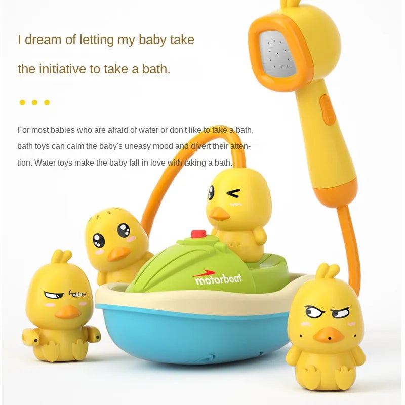 Best Bath Toys: Electric Baby Bath Toys with Spray Water Feature