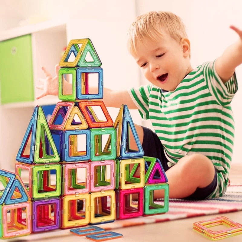 MMloveBB Magnetic Building Blocks - Creative Construction Toy for Kids