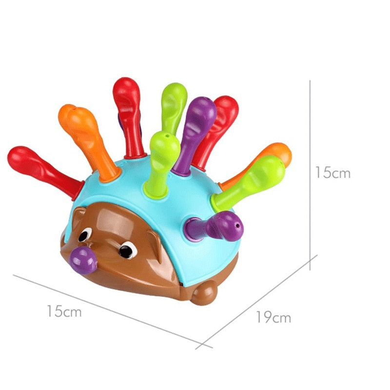 Enhance Learning and Play with TOYMOGER Toddlers Montessori Educational Hedgehog Toy