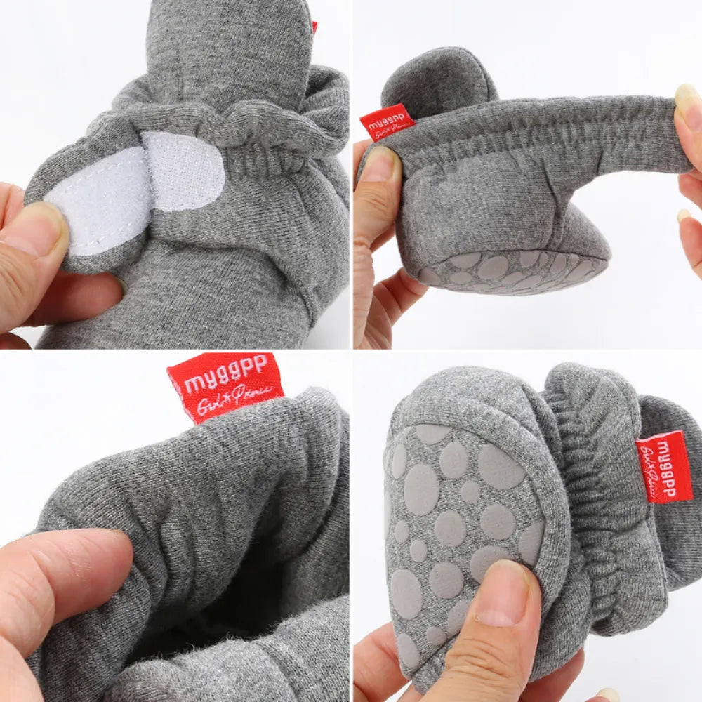 Meckior Soft Sole Baby Socks Shoes: Stylish First Walkers for Infants