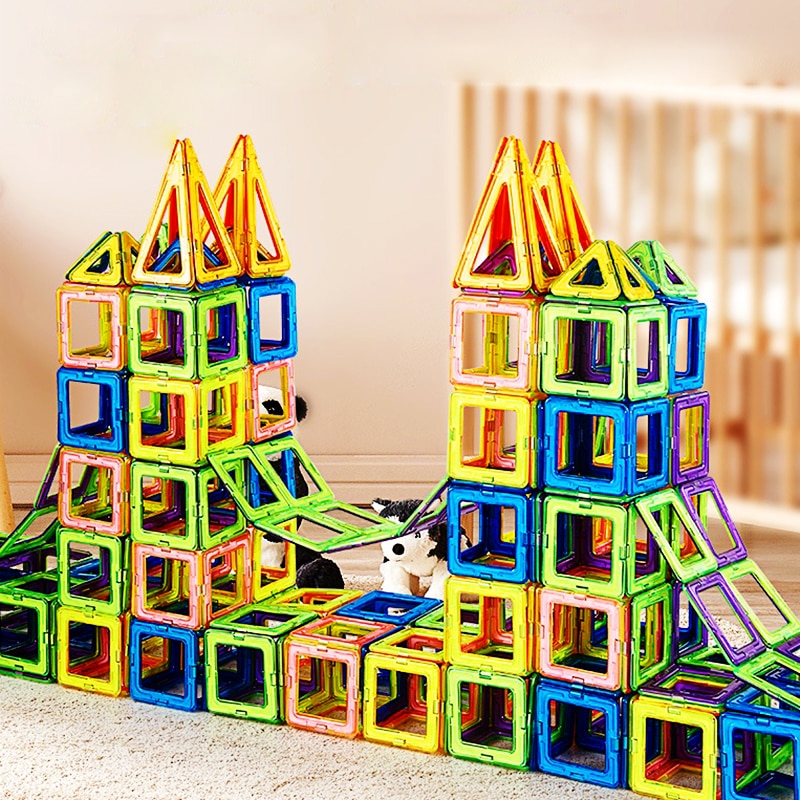 MMloveBB Magnetic Building Blocks - Creative Construction Toy for Kids