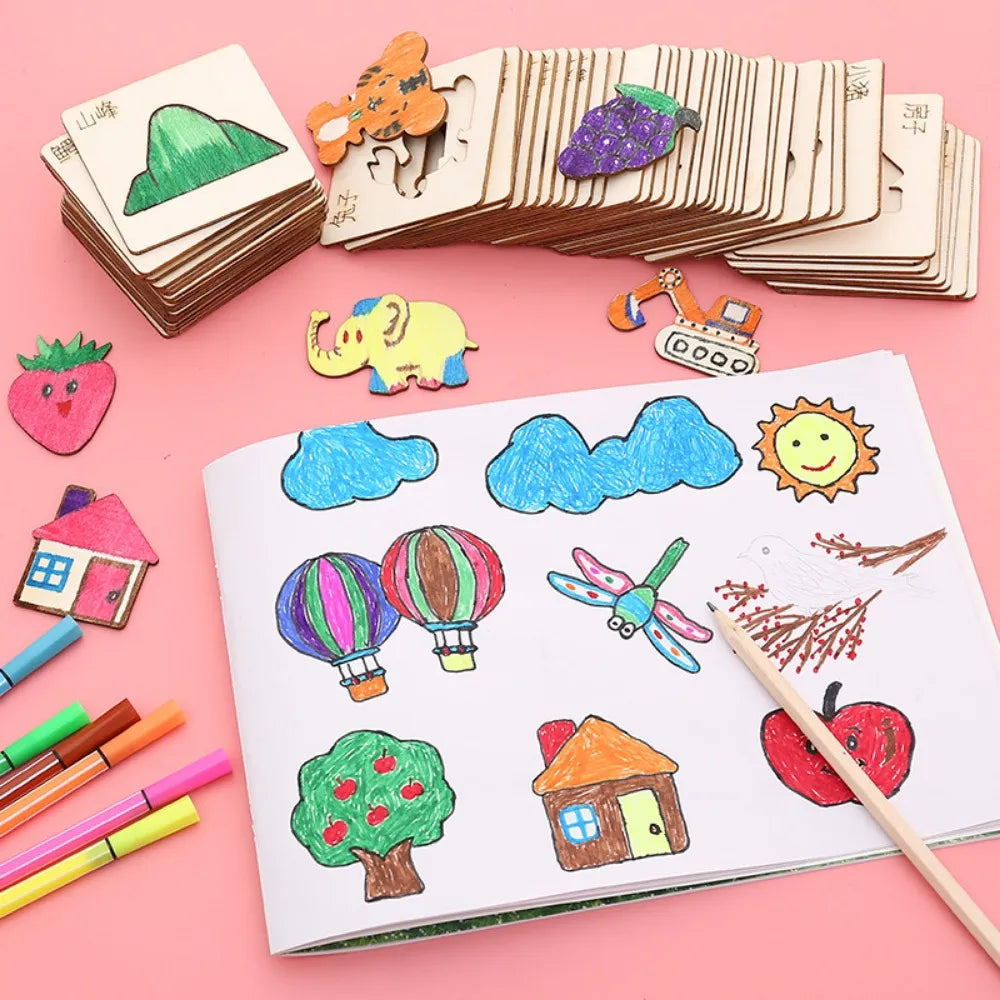 Wooden Drawing Board: Montessori Toys for Kids | Creative Learning Fun