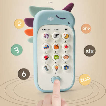 TOYMOGER Unicorn Phone: Educational Toy for Ages 3-6 | Interactive Learning