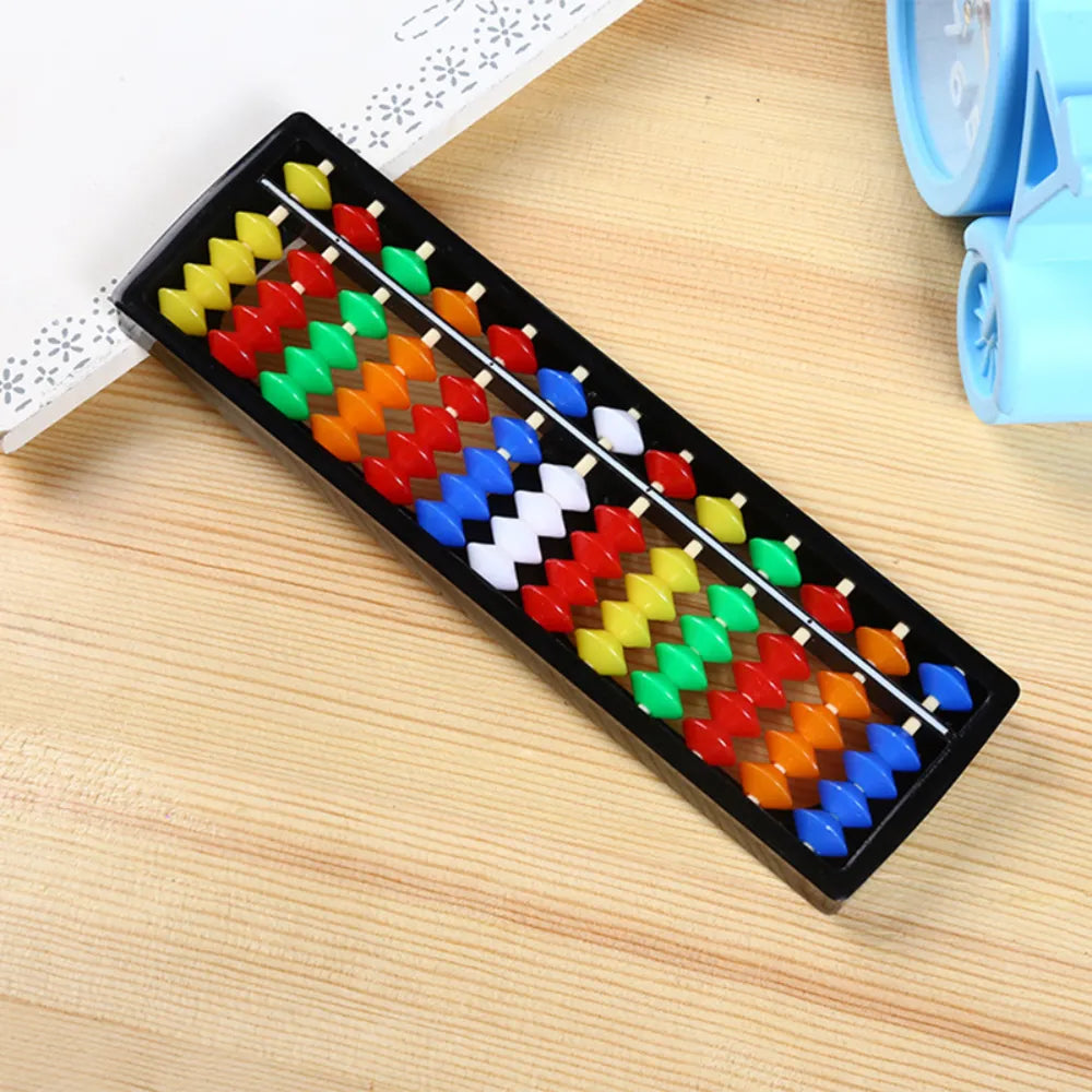 Montessori Arithmetic Soroban Colorful Beads Mathematics Calculate Chinese Abacus Education Toys for Children Learning Maths Toy