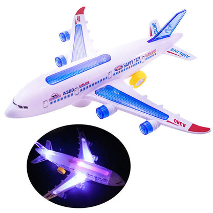 VKTECH Electric Airplane Toy: Educational Model for Kids
