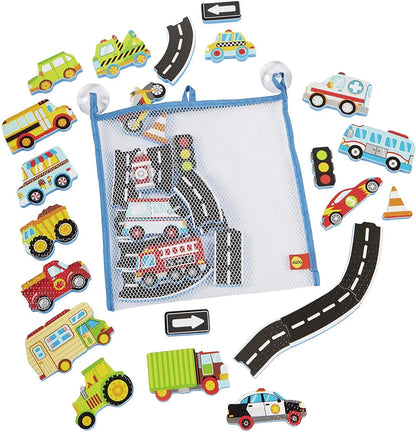 Fun and Educational Rail Traffic Vehicle Bath Toys for Kids