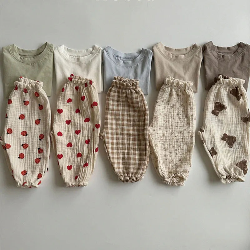 Sonkpuel Baby Pants: Soft Cotton-Linen Trousers for Ultimate Comfort