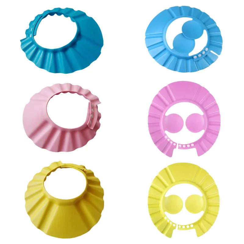 Adjustable Baby Shower Cap Infant Hair Care: Toddler Wash and Shampoo CAp