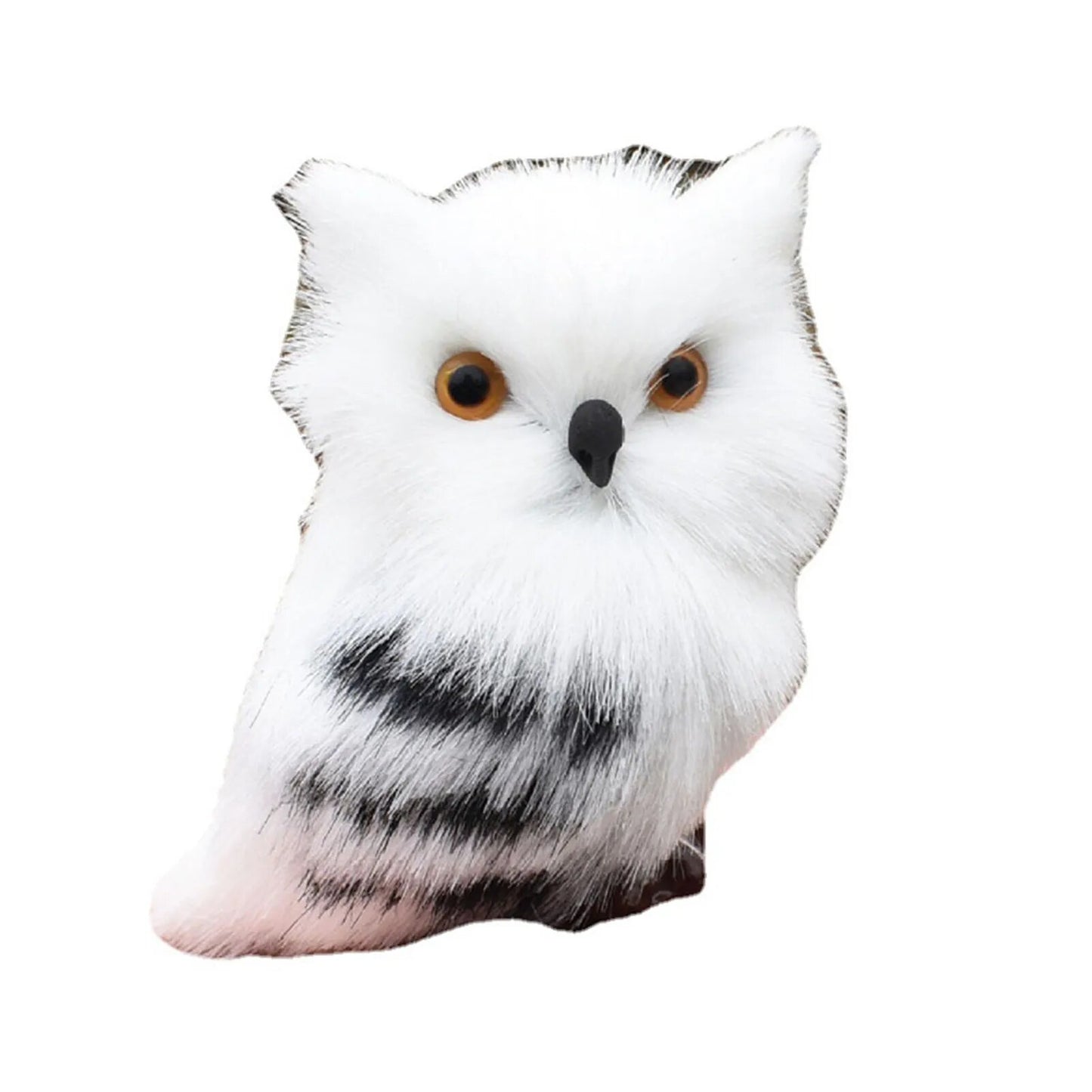 Diy Holiday Decoration 1pcs Simulation Owl Ornament Christmas Ornament Childrens Toys Creative Simulation Animal Model Cute