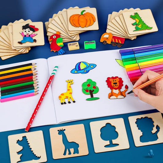 Wooden Drawing Board: Montessori Toys for Kids | Creative Learning Fun