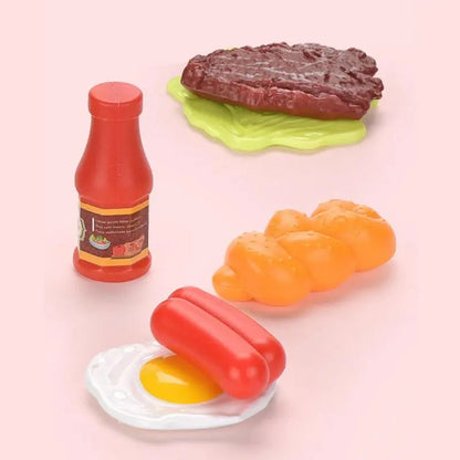 Premium Kitchen Toy Set: Rubber Material, Origin Mainland China