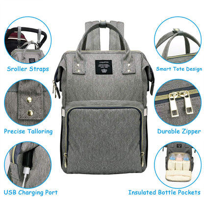 Extra Large Maternity Backpack Diaper Bag - Stylish & Functional Diaper Bags