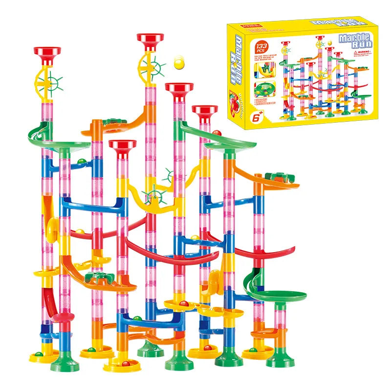 DHDH Marble Run Building Blocks: Educational Toy for Creative Play