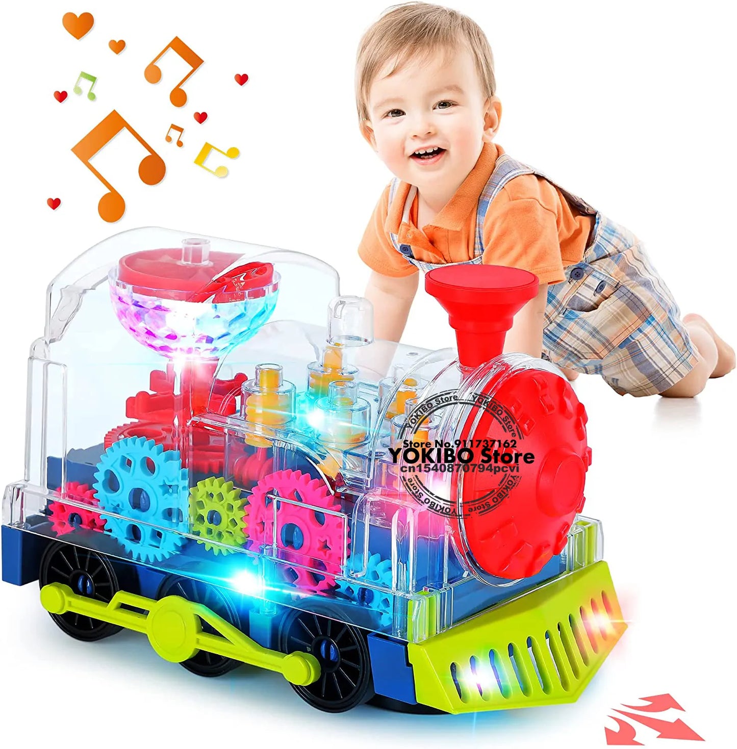 Electric Train Toy for Kids Toddlers: Interactive Learning Fun