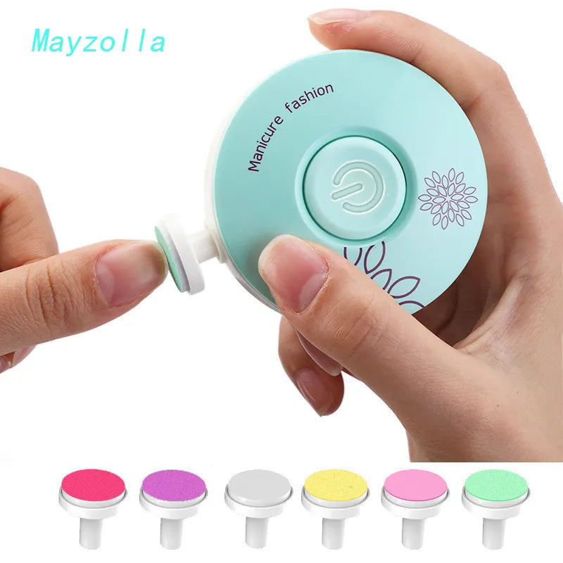 Adorable Nail Polisher for Babies | Safe Clipper & Trimmer