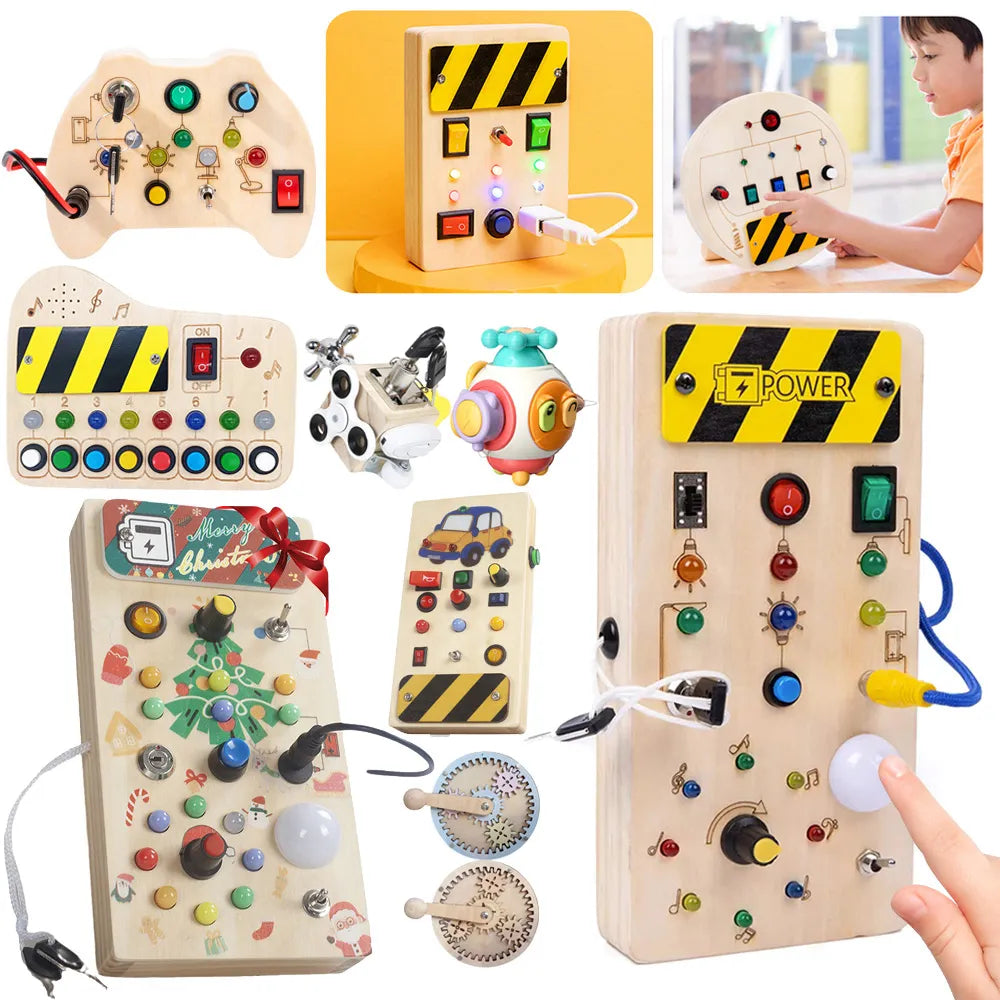 Explore Creative Learning with Busy Board: Engaging Toddler Activities