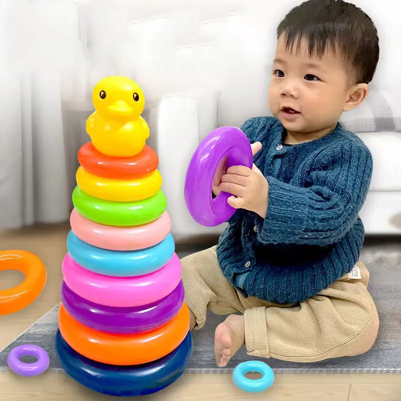 Montessori Baby Toy Rolling Ball Tower: Engaging Developmental Fun