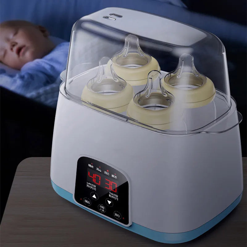 6-in-1 Multi-Function Baby Bottle Sterilizer and Warmer with Intelligent Thermostat