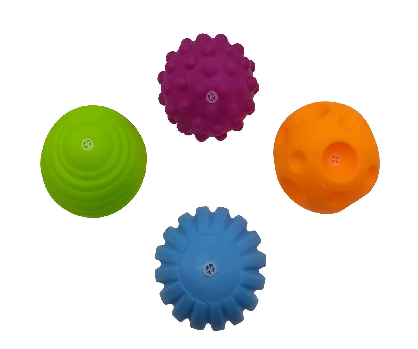 6pcs Textured Multi Ball Set Develop baby's Tactile Senses Toy kids Touch Hand Ball Toys Baby Training Ball Massage Soft Ball