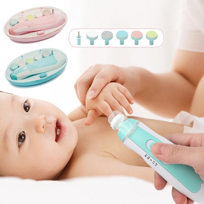 Sindax Baby Nail Trimmer Electric Nail File & Clippers Set for Precise Baby Nail Care